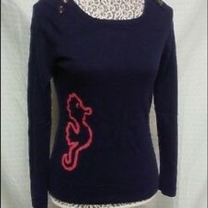 Lily-Pulitzer-seahorse-sweater.  New with tags